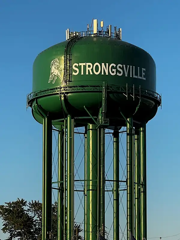 Strongsville, OH water tower